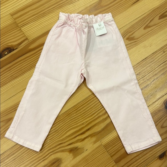 Bonpoint Pastel Pink Kids Pants